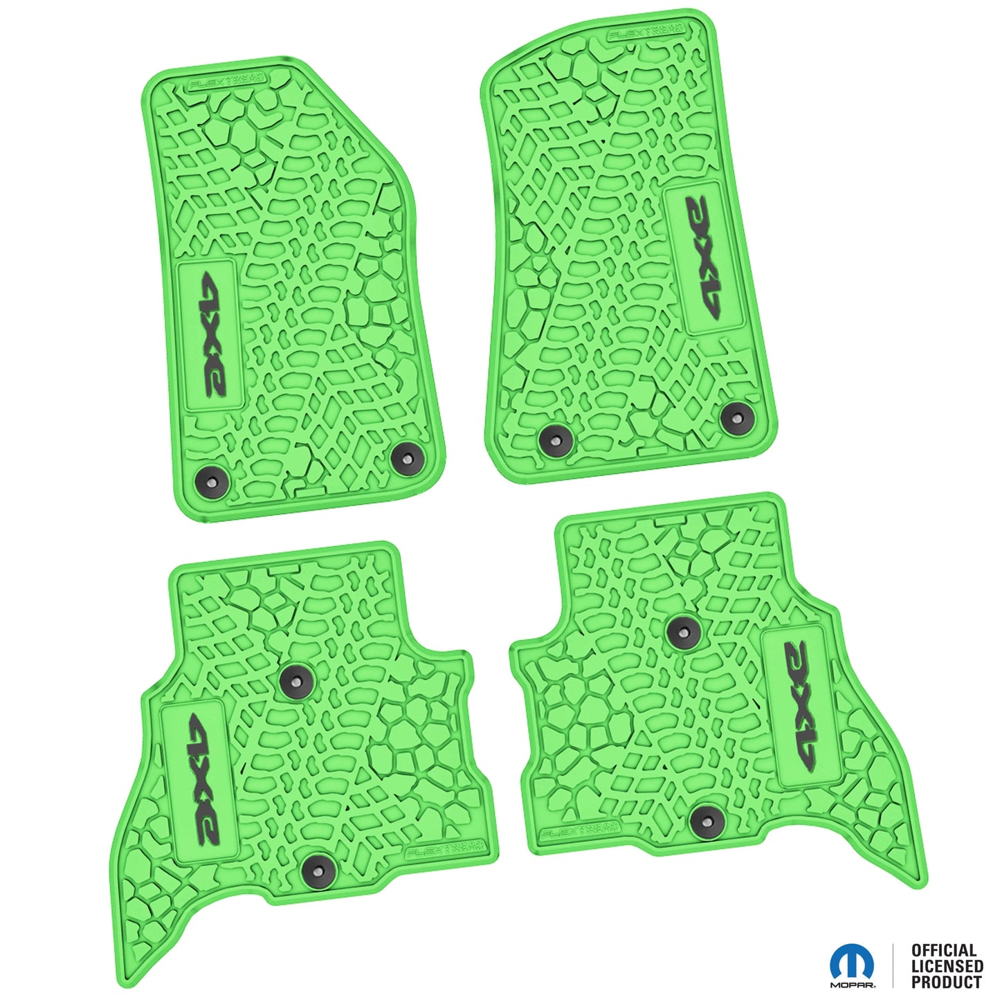 21-25 Jeep 4xe Floor Mats (4pc) w/ 4xe Logo