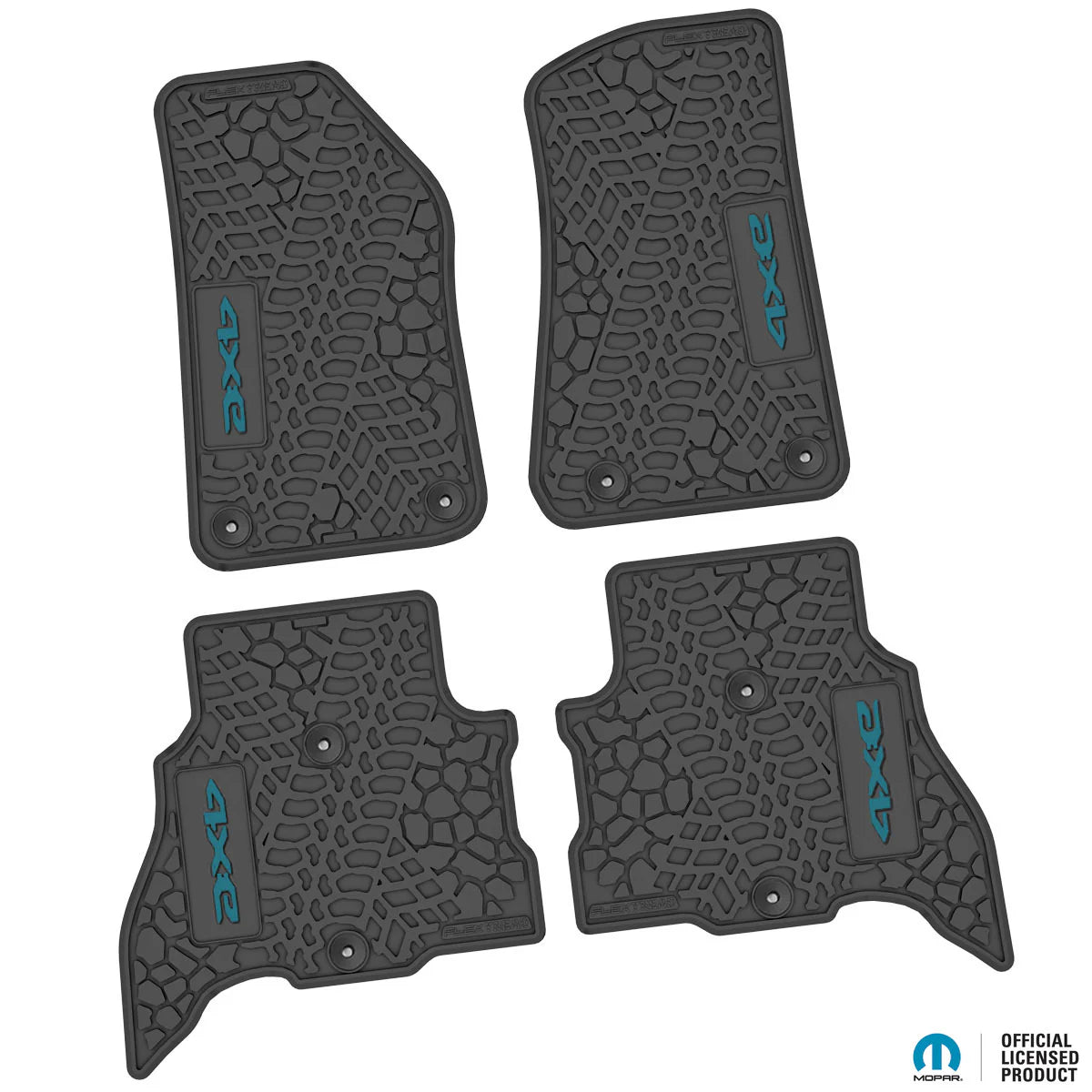 21-25 Jeep 4xe Floor Mats (4pc) w/ 4xe Logo