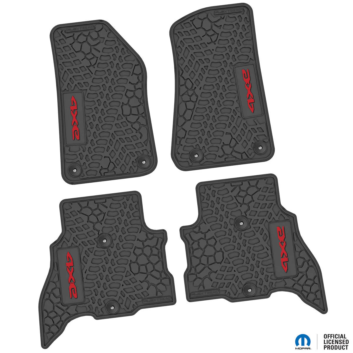 21-25 Jeep 4xe Floor Mats (4pc) w/ 4xe Logo