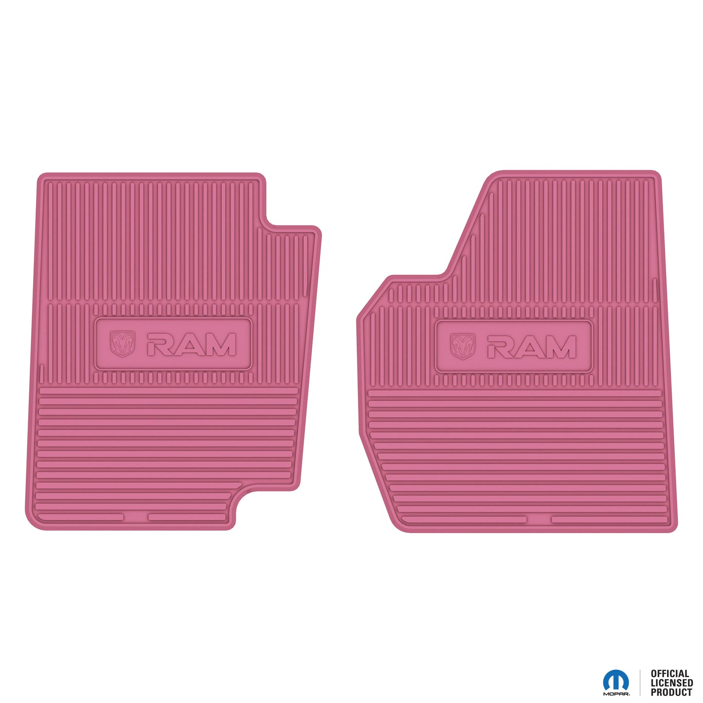 94-01 RAM 1500 & 94-02 RAM 2500/3500 Regular Cab Floor Mats (2pc) w/ RAM Logo