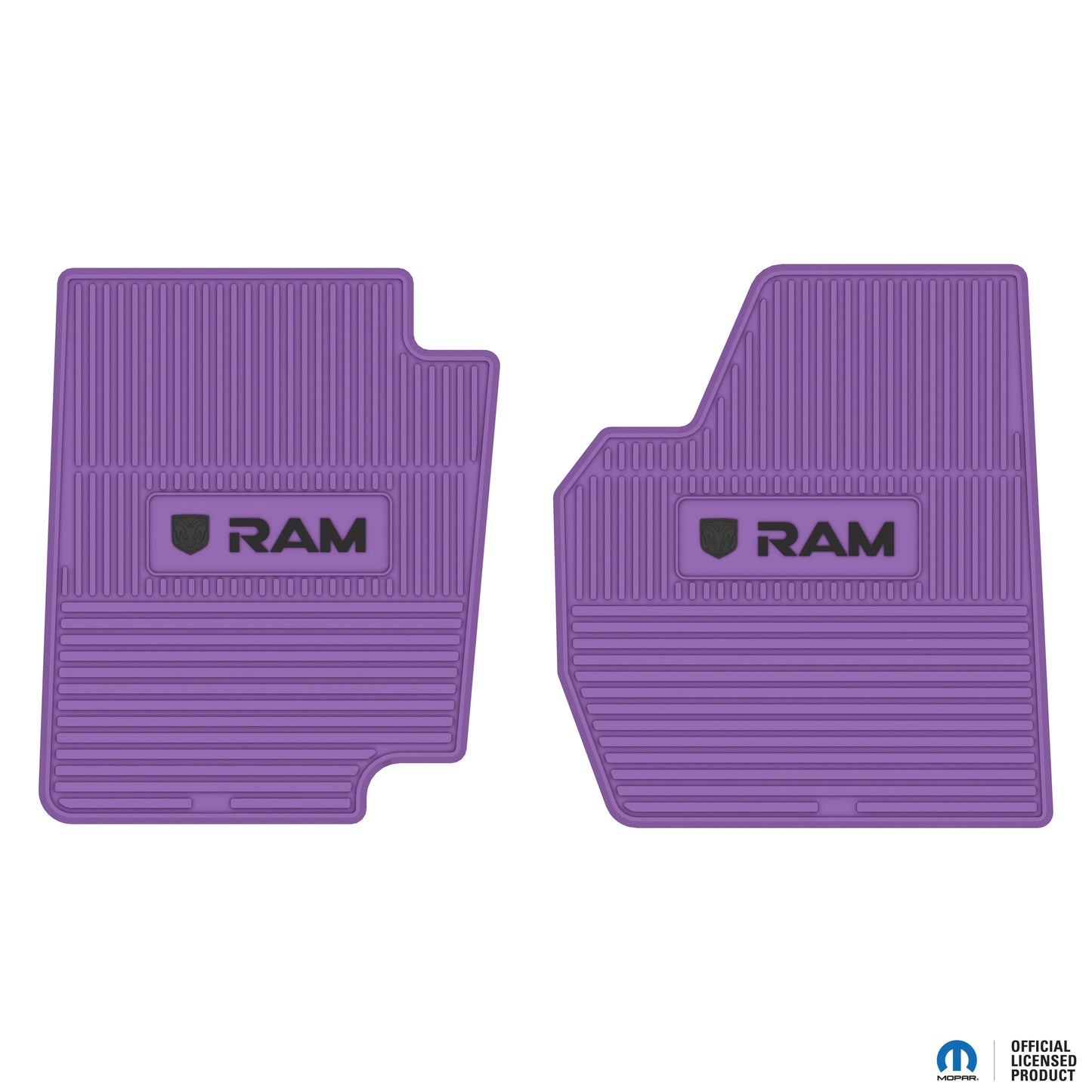 94-01 RAM 1500 & 94-02 RAM 2500/3500 Regular Cab Floor Mats (2pc) w/ RAM Logo