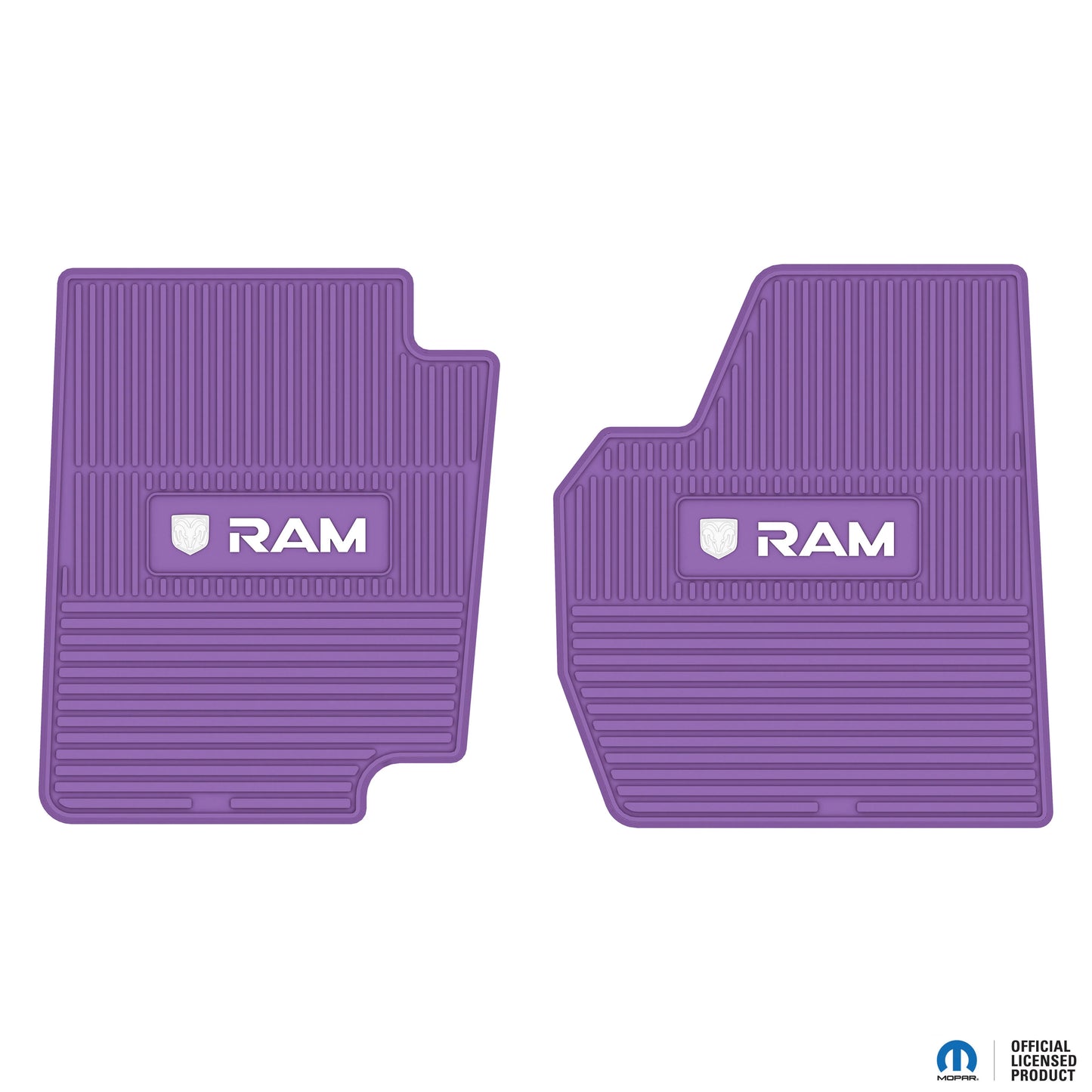 94-01 RAM 1500 & 94-02 RAM 2500/3500 Regular Cab Floor Mats (2pc) w/ RAM Logo