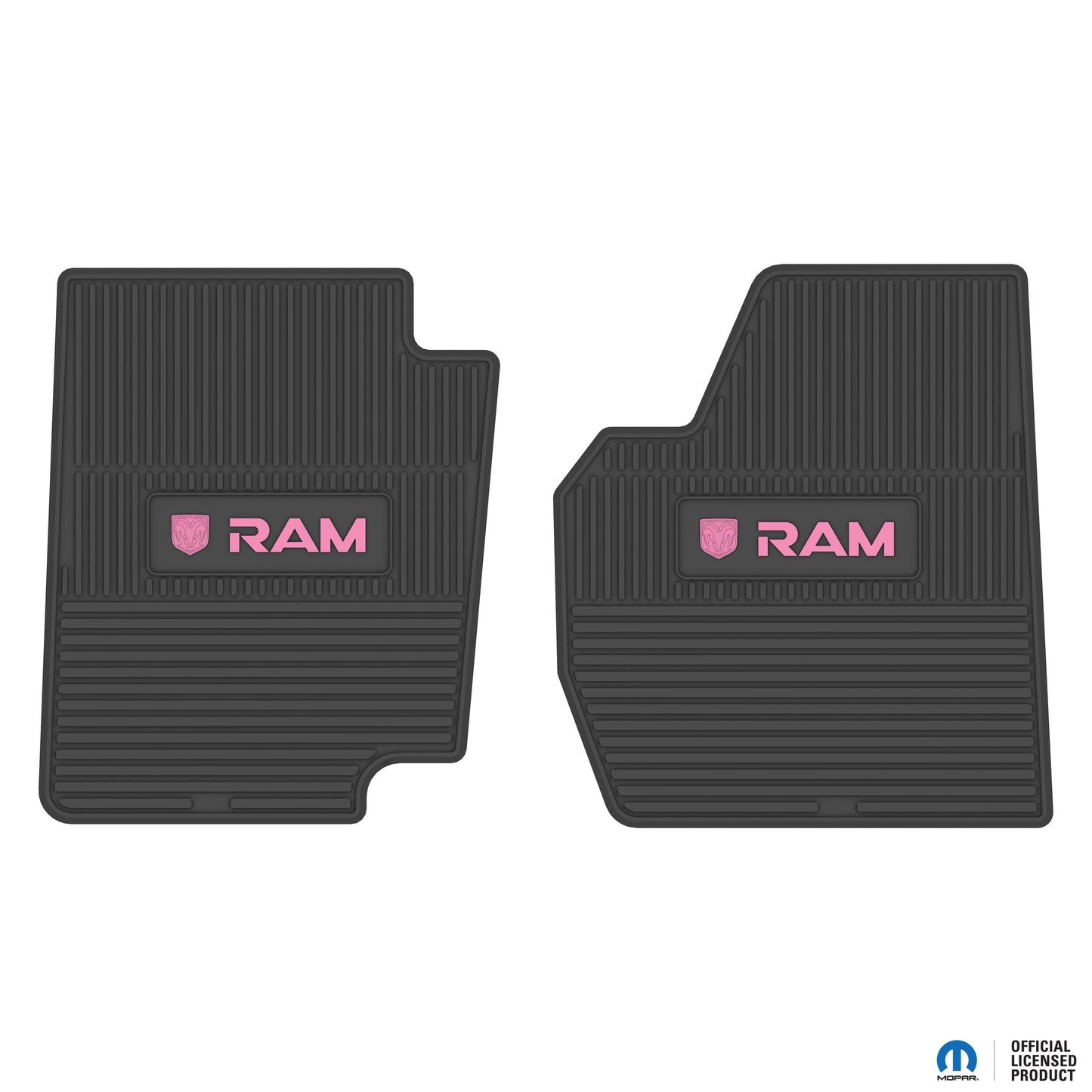 94-01 RAM 1500 & 94-02 RAM 2500/3500 Regular Cab Floor Mats (2pc) w/ RAM Logo