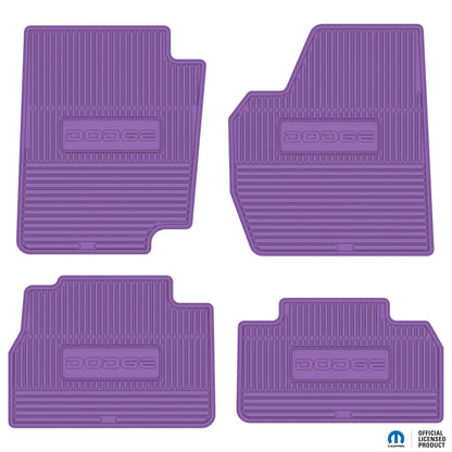 1995–2001 Ram 1500, 1995–1999 Ram 2500 & 1995–1997 Ram 3500 Club Cab Floor Mats (4-Piece) w/ Dodge Logo