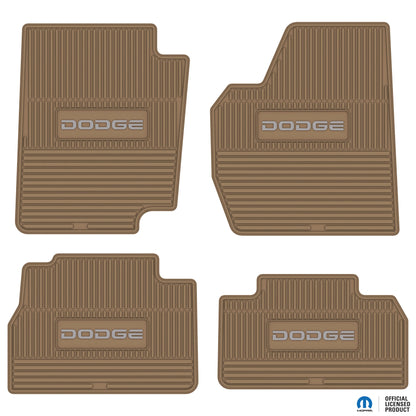 1995–2001 Ram 1500, 1995–1999 Ram 2500 & 1995–1997 Ram 3500 Club Cab Floor Mats (4-Piece) w/ Dodge Logo