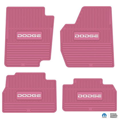 1995–2001 Ram 1500, 1995–1999 Ram 2500 & 1995–1997 Ram 3500 Club Cab Floor Mats (4-Piece) w/ Dodge Logo