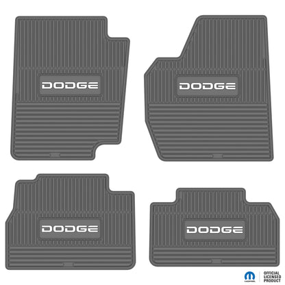 1995–2001 Ram 1500, 1995–1999 Ram 2500 & 1995–1997 Ram 3500 Club Cab Floor Mats (4-Piece) w/ Dodge Logo