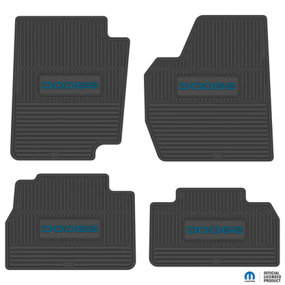 1995–2001 Ram 1500, 1995–1999 Ram 2500 & 1995–1997 Ram 3500 Club Cab Floor Mats (4-Piece) w/ Dodge Logo