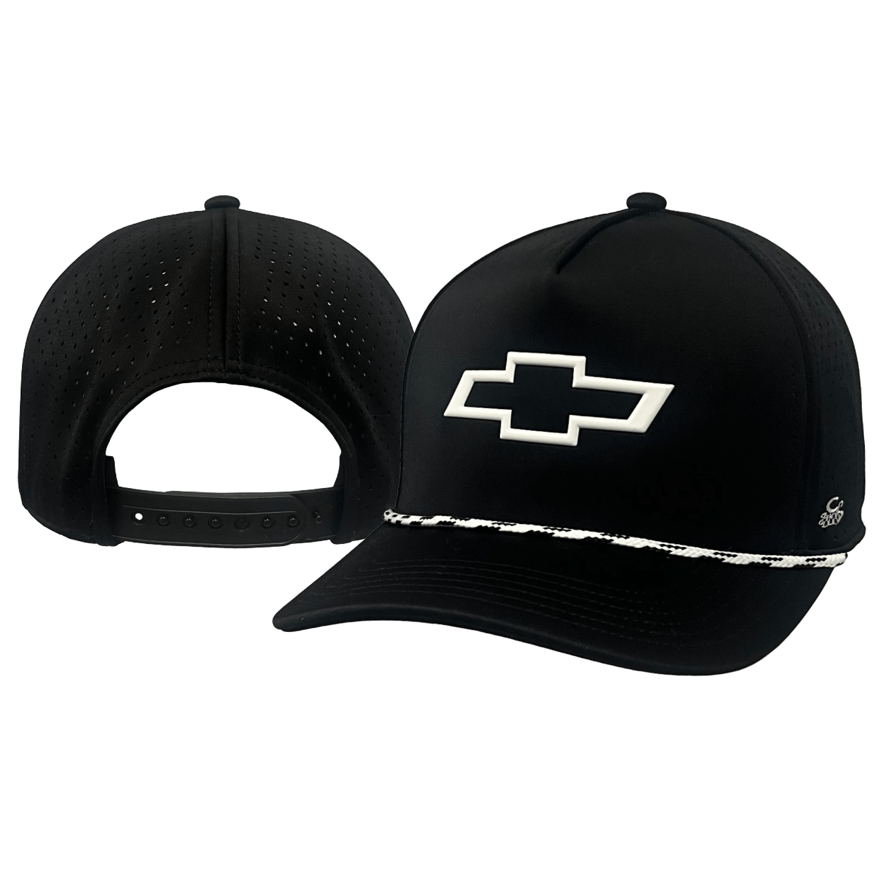 Chevrolet Neoprene 3D Bowtie Perforated Snapback Hat – OverRig Supply