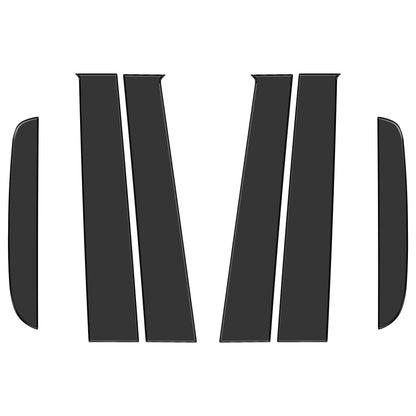 Door Pillar (B+C) Overlays Fits 2019-2023 Ford Ranger SuperCrew