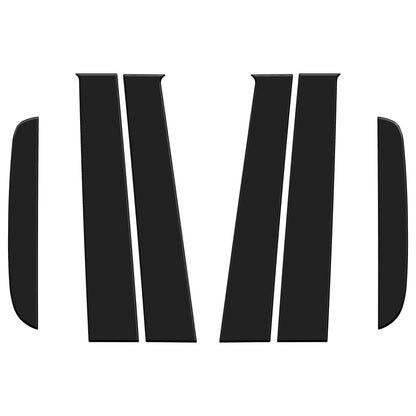 Door Pillar (B+C) Overlays Fits 2019-2023 Ford Ranger SuperCrew