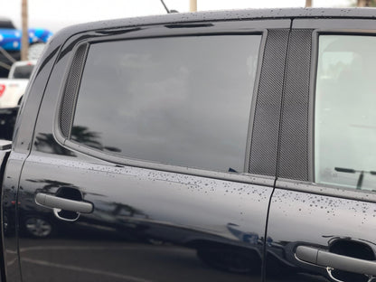 Door Pillar (B+C) Overlays Fits 2019-2023 Ford Ranger SuperCrew