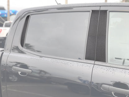 Door Pillar (B+C) Overlays Fits 2019-2023 Ford Ranger SuperCrew