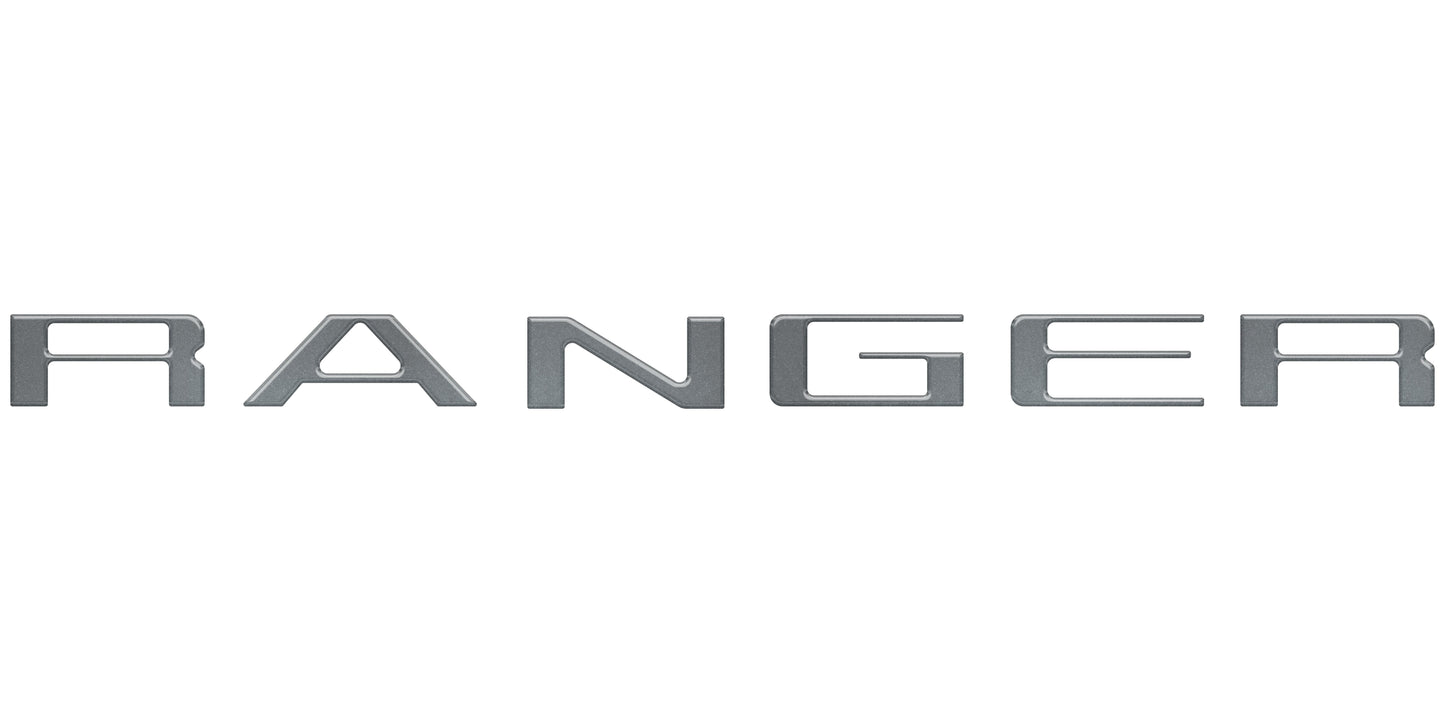 Tailgate Letter Inserts Fits 2019-2023 Ford Ranger