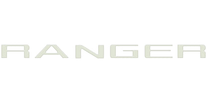 Tailgate Letter Inserts Fits 2024-2026 Ford Ranger