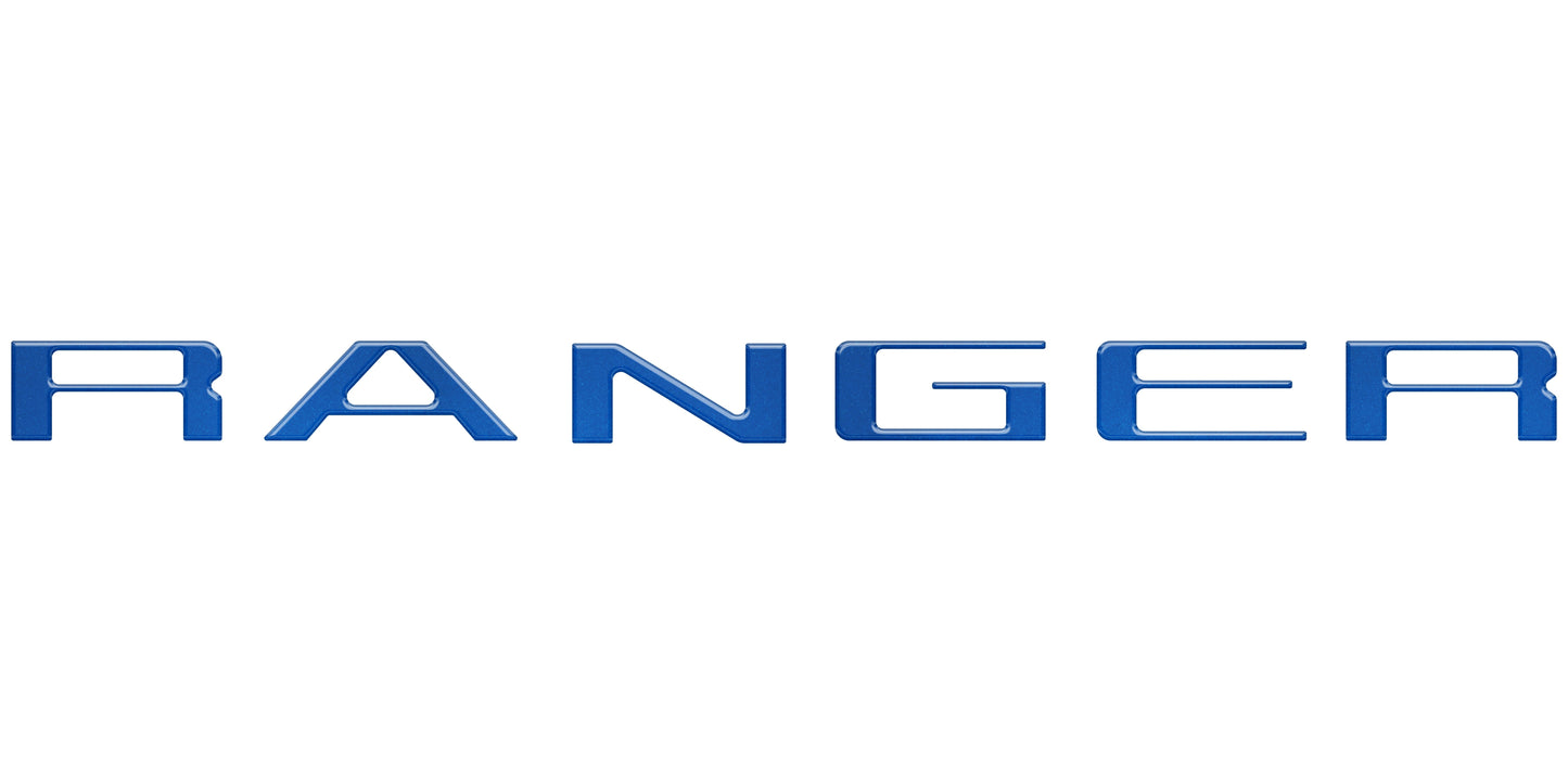 Tailgate Letter Inserts Fits 2019-2023 Ford Ranger