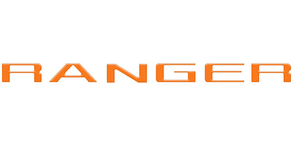 Tailgate Letter Inserts Fits 2024-2026 Ford Ranger