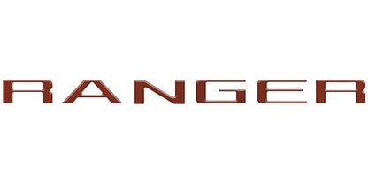 Tailgate Letter Inserts Fits 2024-2026 Ford Ranger