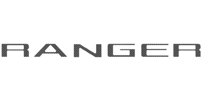 Tailgate Letter Inserts Fits 2019-2023 Ford Ranger
