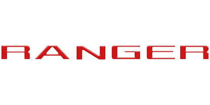 Tailgate Letter Inserts Fits 2024-2026 Ford Ranger