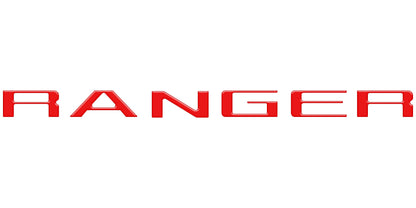 Tailgate Letter Inserts Fits 2019-2023 Ford Ranger