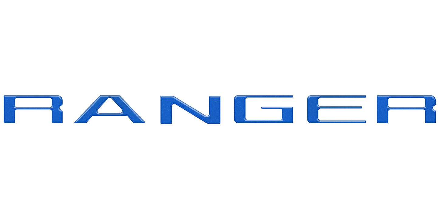 Tailgate Letter Inserts Fits 2024-2026 Ford Ranger