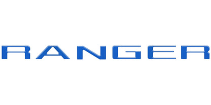 Tailgate Letter Inserts Fits 2024-2026 Ford Ranger