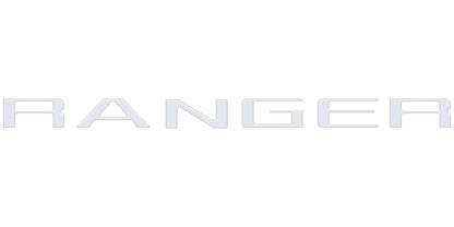 Tailgate Letter Inserts Fits 2024-2026 Ford Ranger