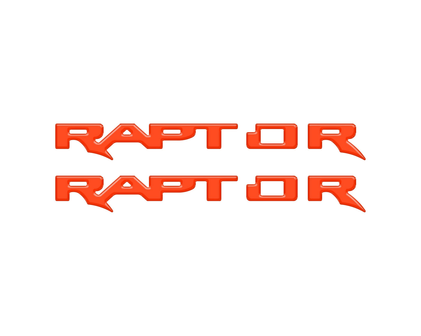 Raptor Running Board Emblem Overlays Fits 2024-2026 Ford Ranger Raptor