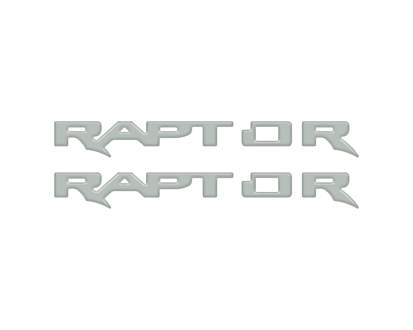 Raptor Running Board Emblem Overlays Fits 2024-2026 Ford Ranger Raptor