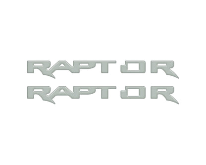 Raptor Running Board Emblem Overlays Fits 2024-2026 Ford Ranger Raptor