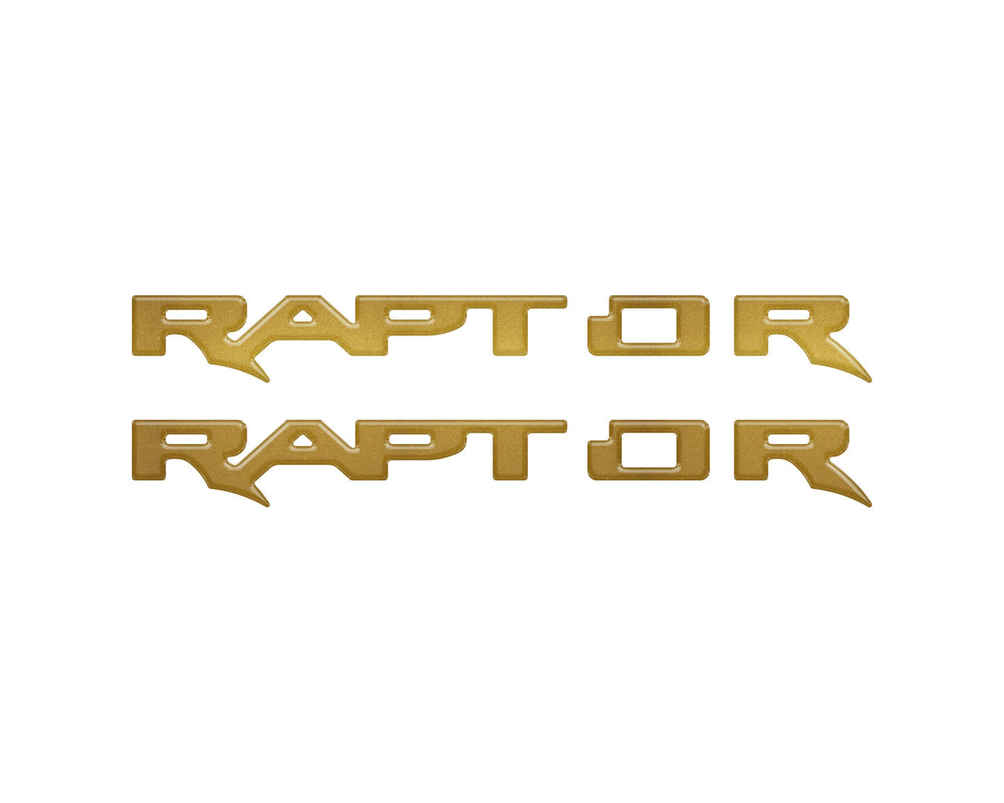 Raptor Running Board Emblem Overlays Fits 2024-2026 Ford Ranger Raptor