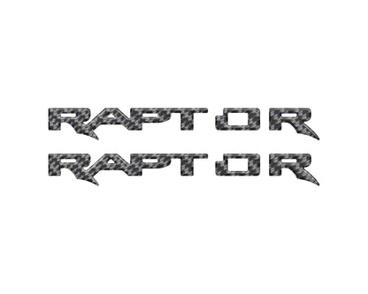 Raptor Running Board Emblem Overlays Fits 2024-2026 Ford Ranger Raptor
