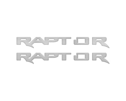 Raptor Running Board Emblem Overlays Fits 2024-2026 Ford Ranger Raptor