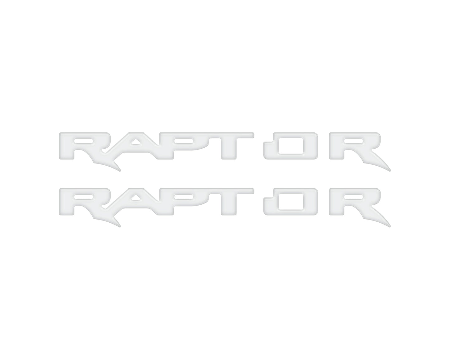 Raptor Running Board Emblem Overlays Fits 2024-2026 Ford Ranger Raptor