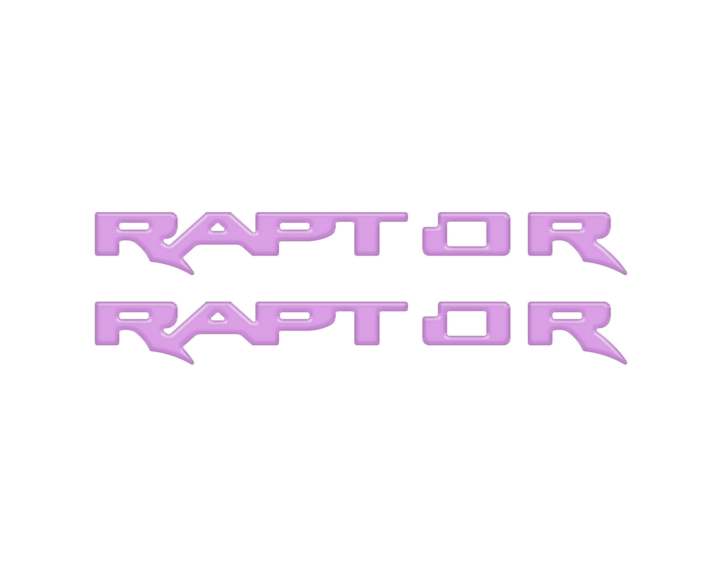 Raptor Running Board Emblem Overlays Fits 2024-2026 Ford Ranger Raptor