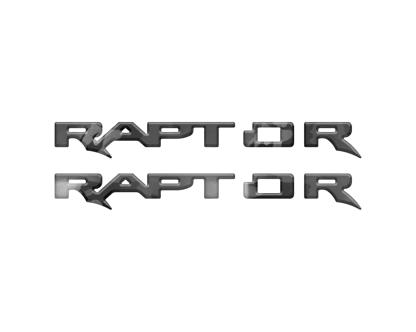 Raptor Running Board Emblem Overlays Fits 2024-2026 Ford Ranger Raptor