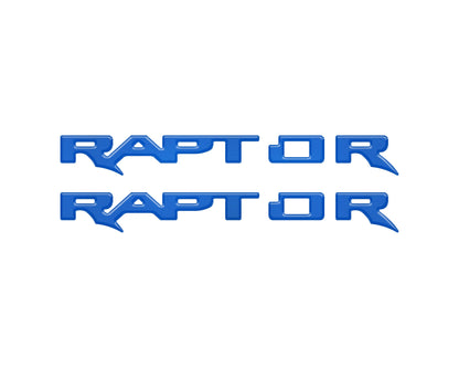 Raptor Running Board Emblem Overlays Fits 2024-2026 Ford Ranger Raptor
