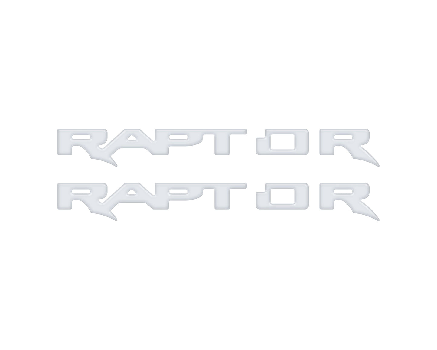 Raptor Running Board Emblem Overlays Fits 2024-2026 Ford Ranger Raptor