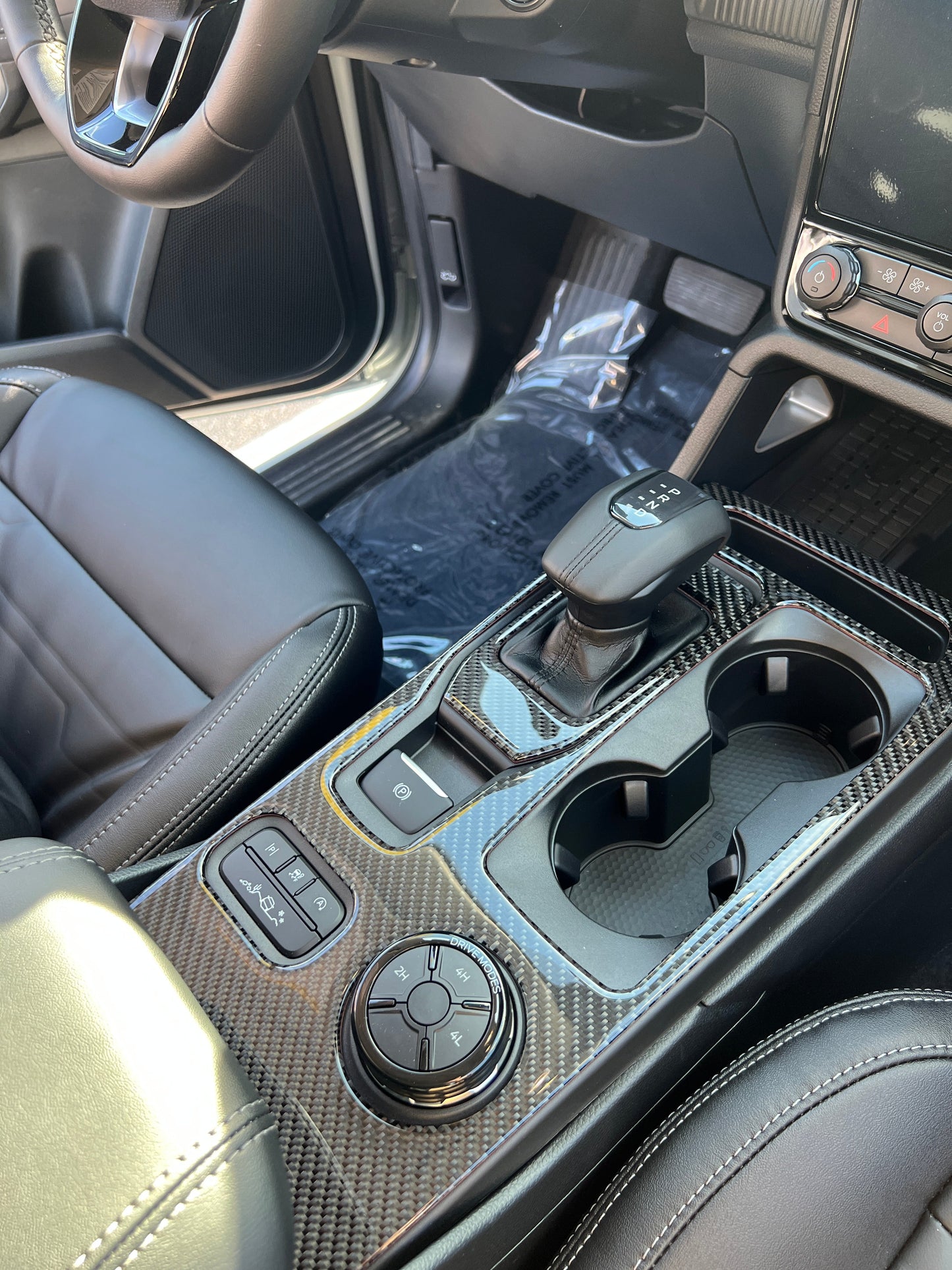 Center Console Accent Trim Fits 2024-2026 Ford Ranger
