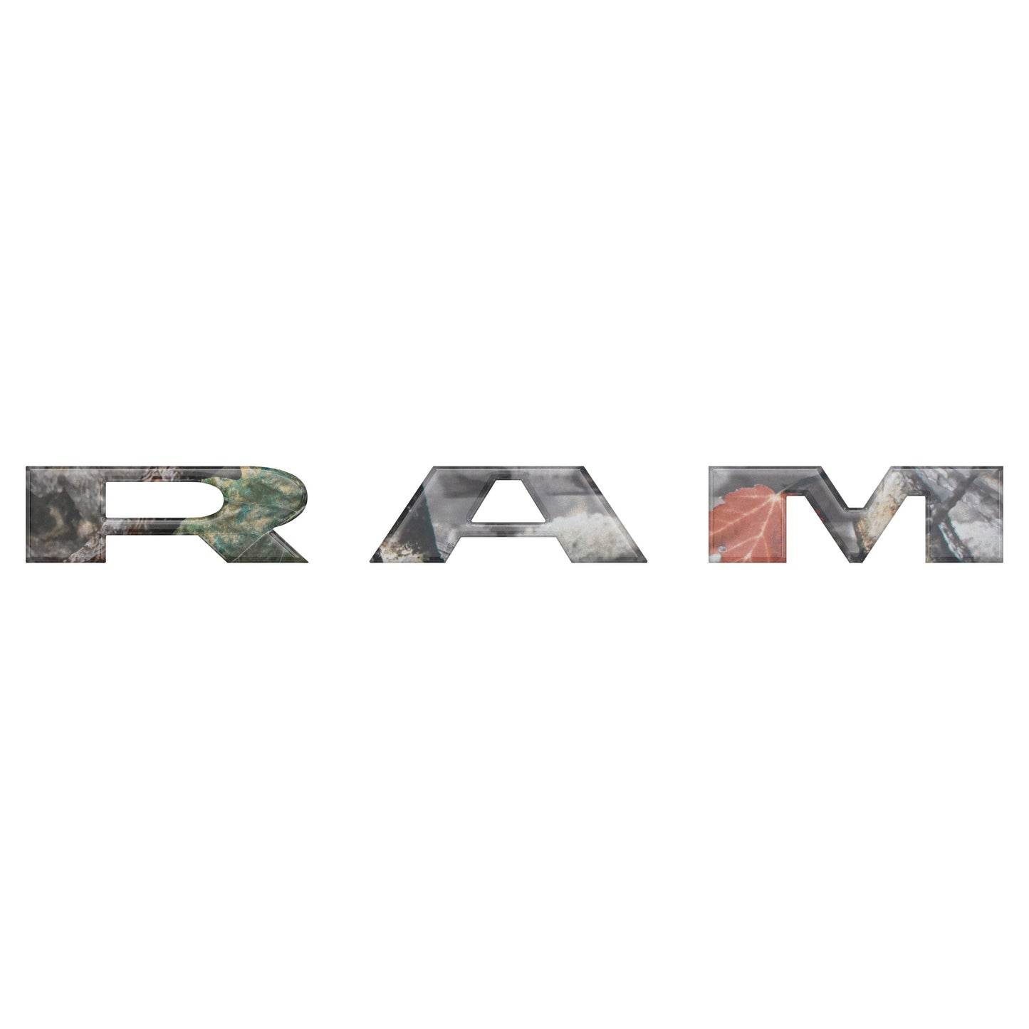 Ram 1500/2500/3500 Grille Letter Overlays – Fits 2025–2026