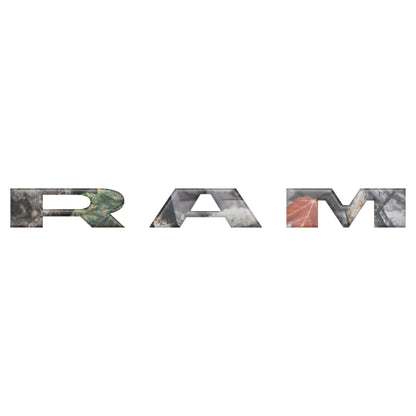 Ram 1500/2500/3500 Grille Letter Overlays – Fits 2025–2026