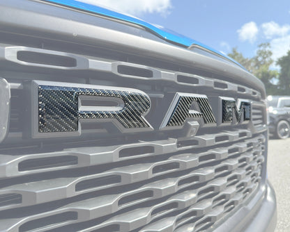 Ram 1500/2500/3500 Grille Letter Overlays – Fits 2025–2026