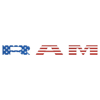 Ram 1500/2500/3500 Grille Letter Overlays – Fits 2025–2026