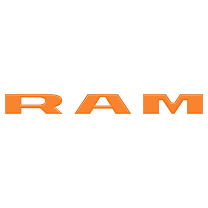 Ram 1500/2500/3500 Grille Letter Overlays – Fits 2025–2026