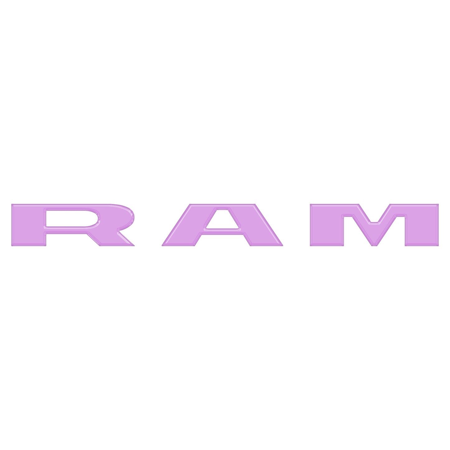 Ram 1500/2500/3500 Grille Letter Overlays – Fits 2025–2026