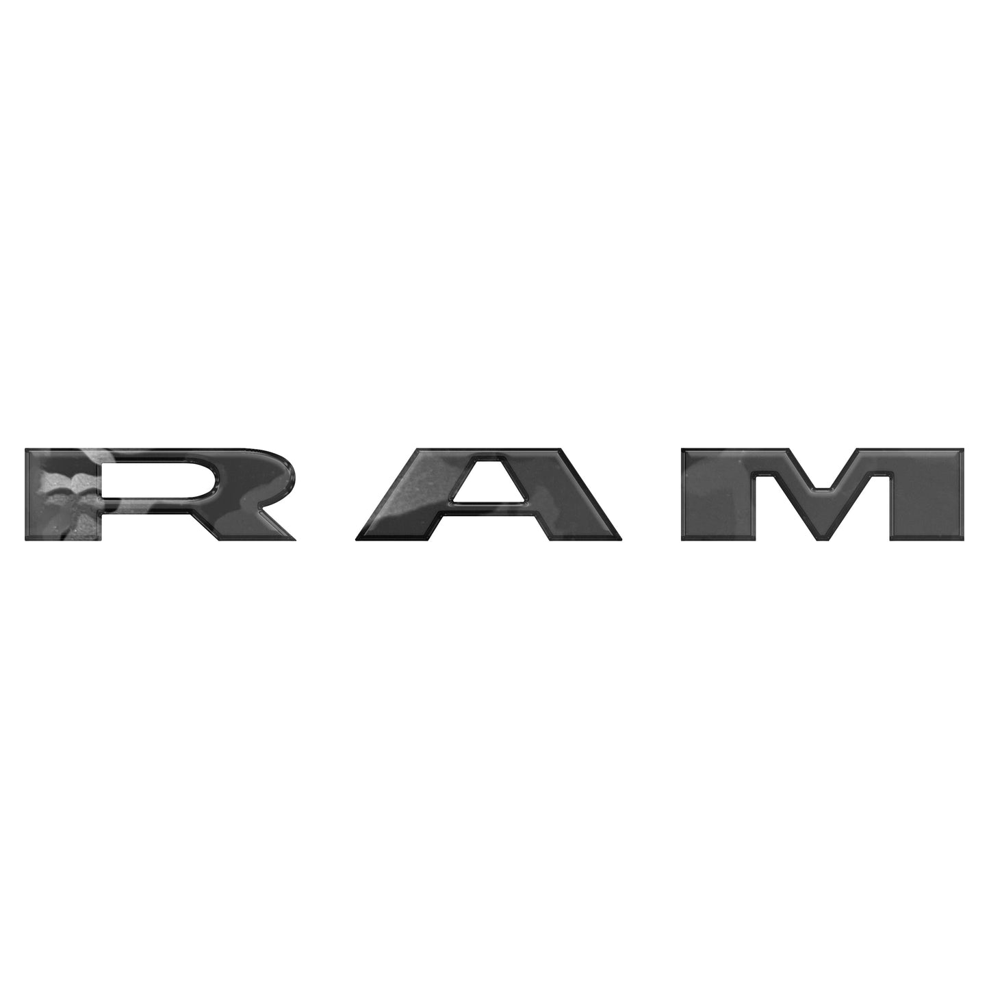 Ram 1500/2500/3500 Grille Letter Overlays – Fits 2025–2026