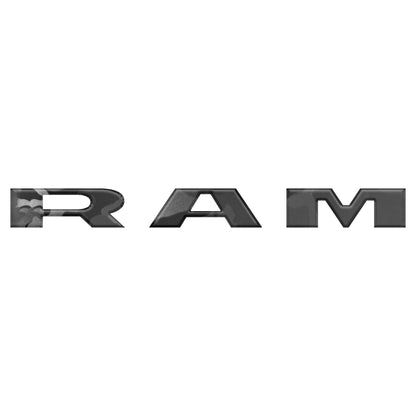 Ram 1500/2500/3500 Grille Letter Overlays – Fits 2025–2026
