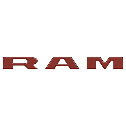 Ram 1500/2500/3500 Grille Letter Overlays – Fits 2025–2026