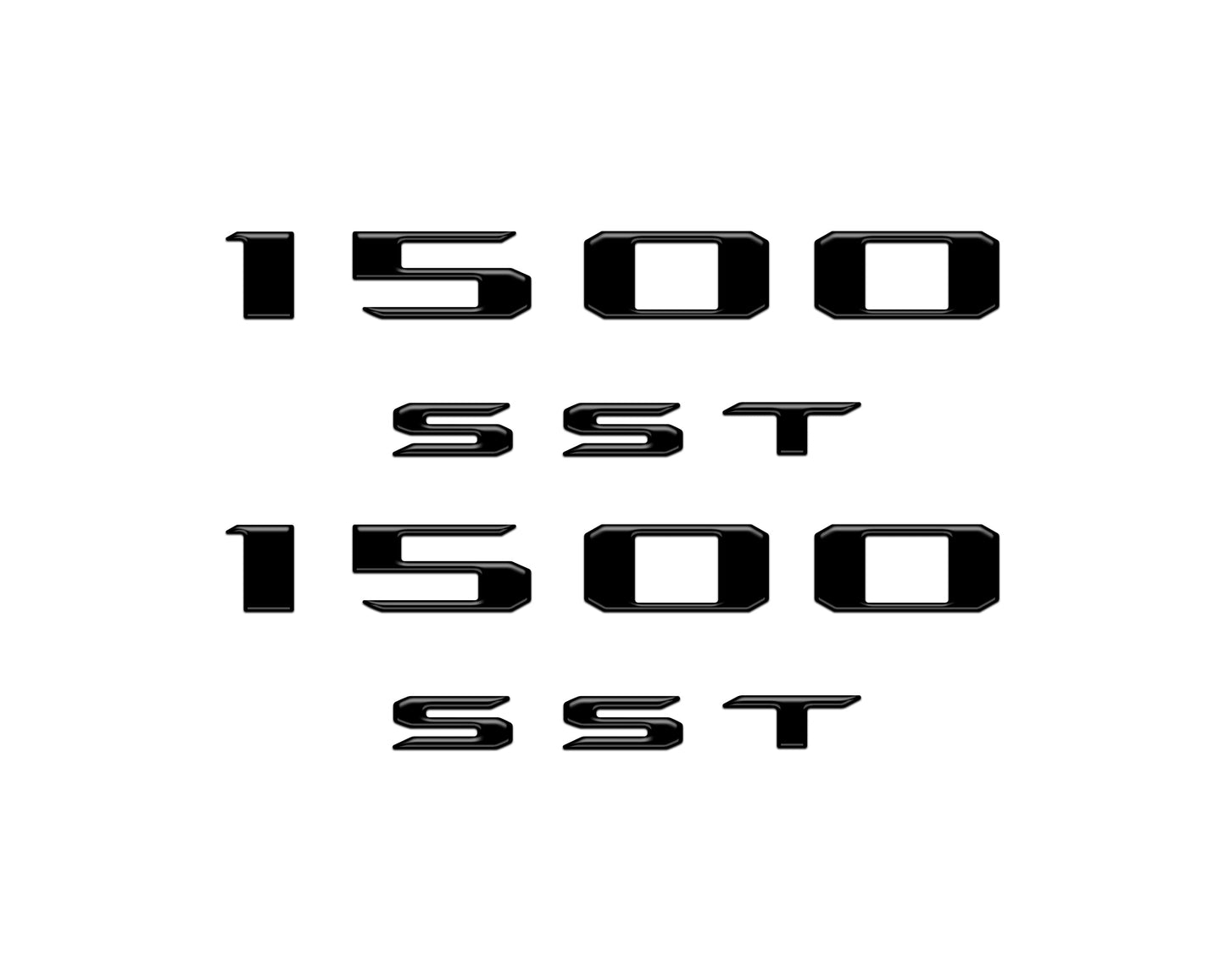 Ram 1500 Hood Letter Overlays – Fits 2025–2026